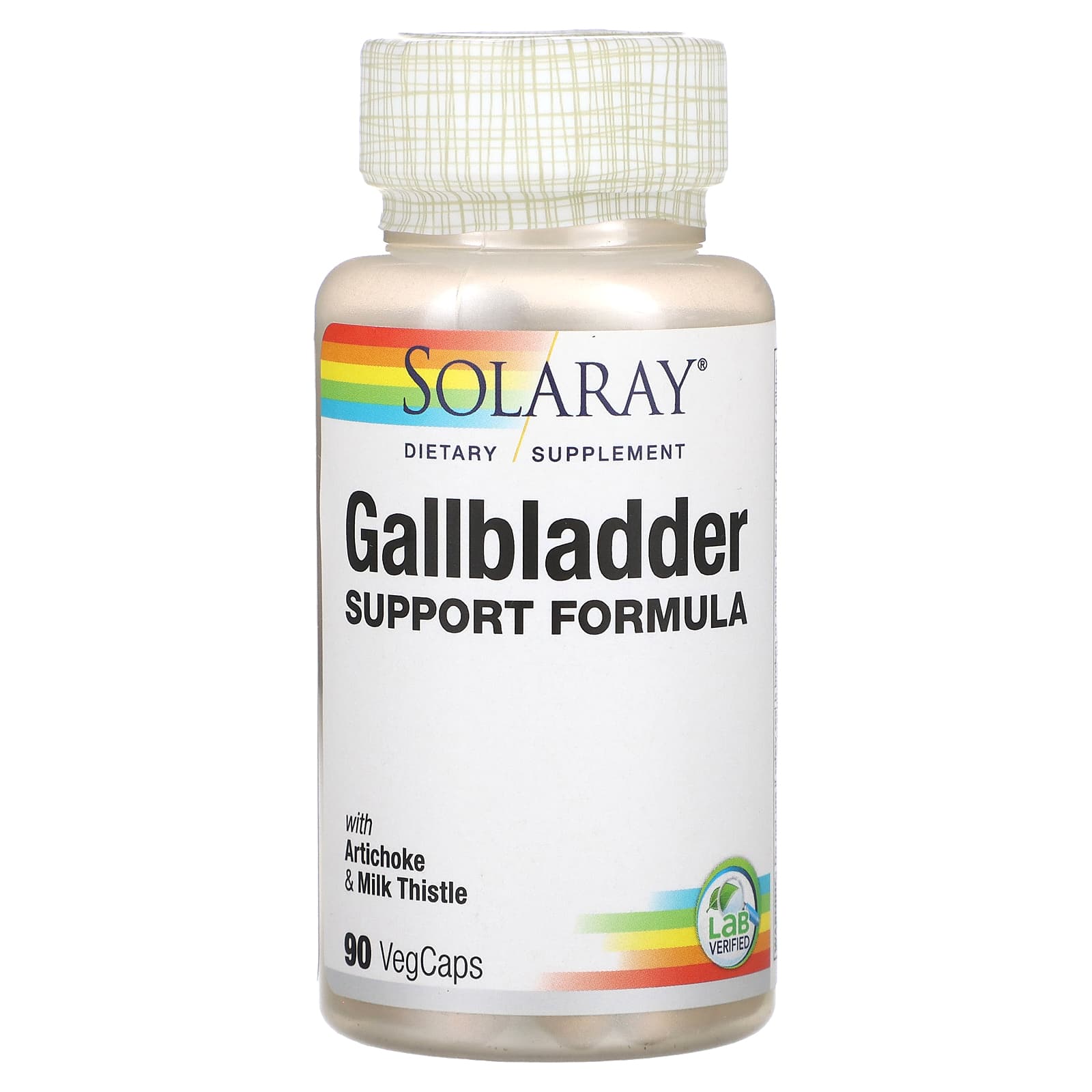 Solaray, Gallstonex Artichoke Formula 450 mg, 90 VegCaps UPC 076280030846 | HiLife Vitamins