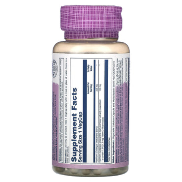 Solaray, Vital Extracts, Hawthorn, 100 mg, 60 VegCaps UPC 076280036602 | HiLife Vitamins