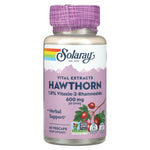 Solaray, Vital Extracts Hawthorn, 300 mg, 60 VegCaps UPC 076280036626 | HiLife Vitamins