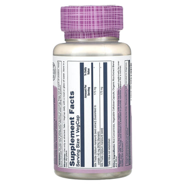 Solaray, Vital Extracts, Milk Thistle, 175 mg, 60 VegCaps UPC 076280037005 | HiLife Vitamins