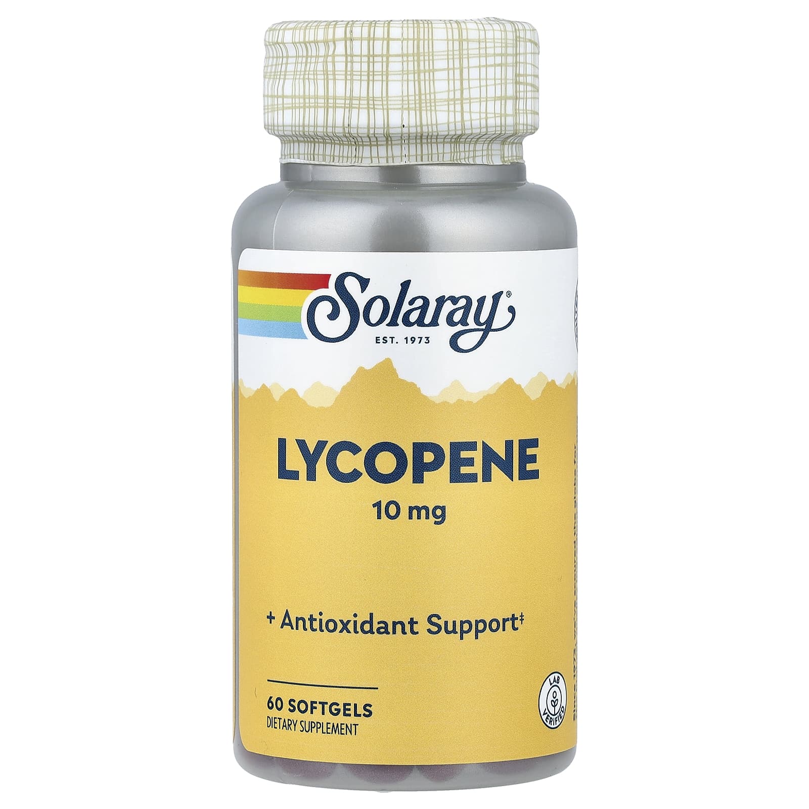 Solaray, Lycopene, 10 mg, 60 Softgels UPC 076280041262 | HiLife Vitamins