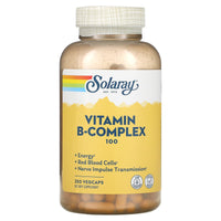 Solaray, B-Complex 100 mg, 250 VegCaps UPC 076280043037 | HiLife Vitamins