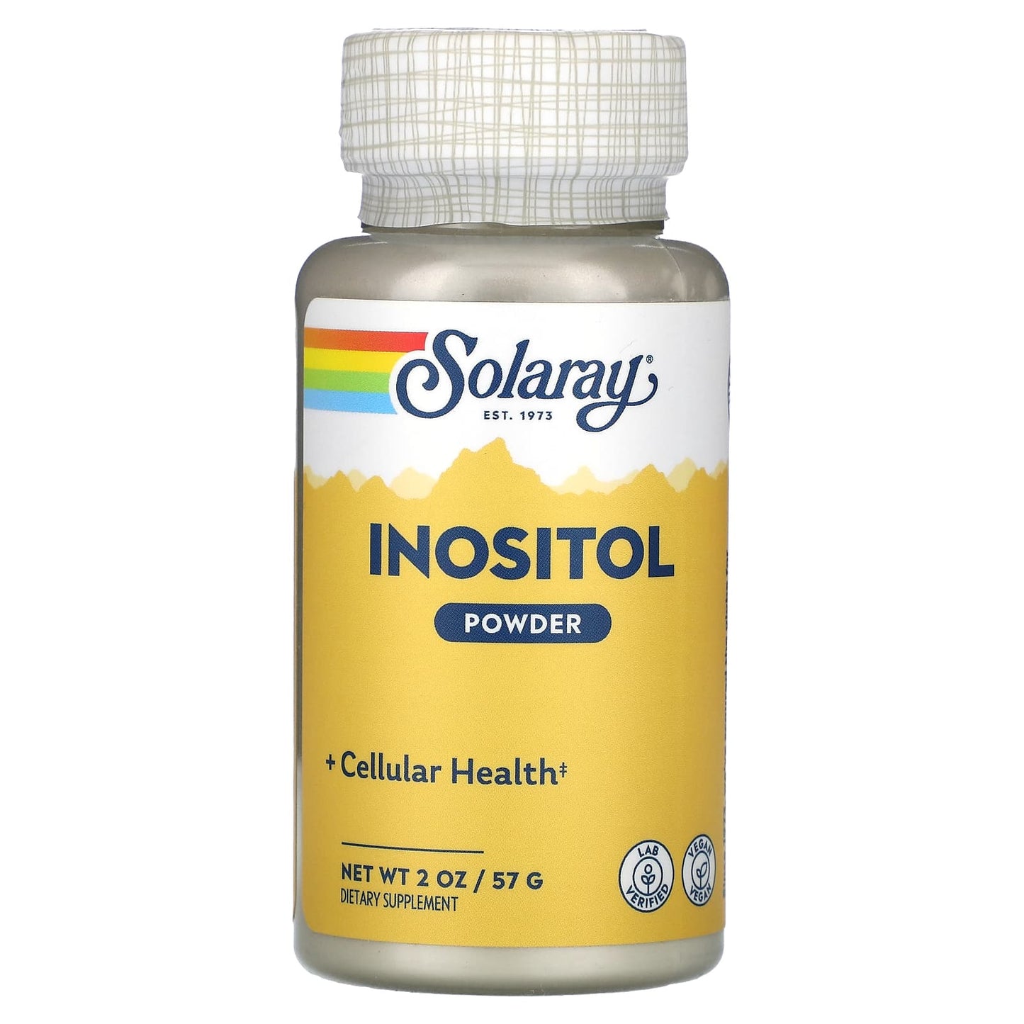 Solaray, Inositol Powder, 2 Oz Powder - 076280043556 | Hilife Vitamins