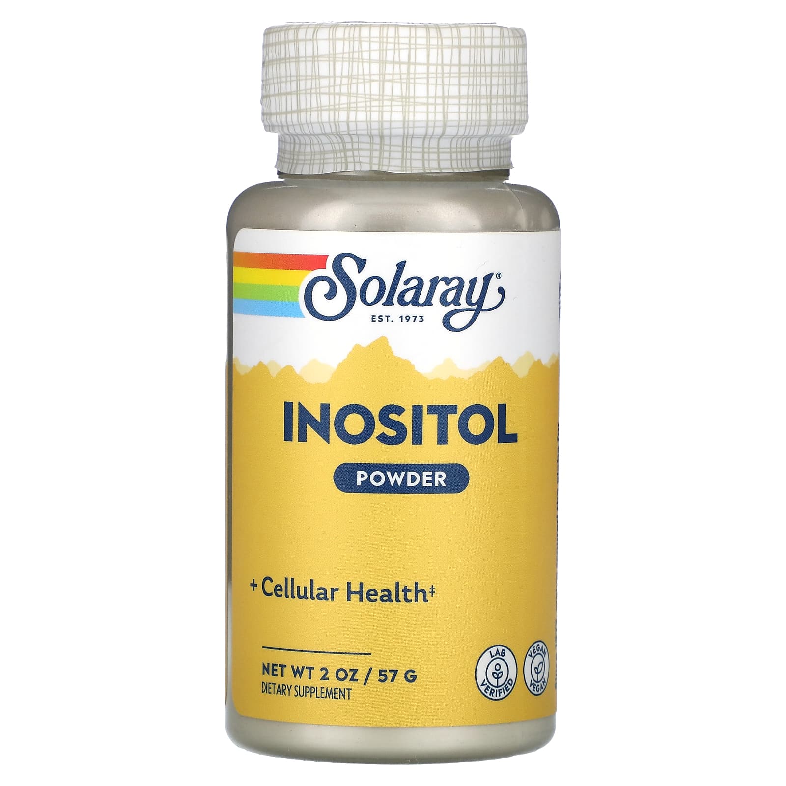 Solaray, Inositol Powder, 2 Oz Powder - 076280043556 | Hilife Vitamins