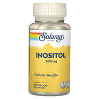 Solaray, Inostitol, 500 mg, 100 VegCaps UPC 076280043587 | HiLife Vitamins