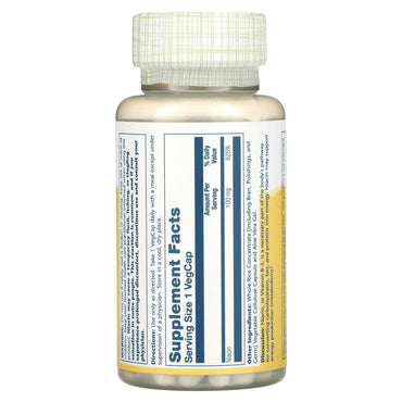 Solaray, Niacin 100 mg, 100 VegCaps UPC 076280043594 | HiLife Vitamins