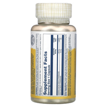 Solaray, Panthothenic Acid, 250 mg, 100 Capsules UPC 076280043709 | HiLife Vitamins