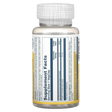 Solaray, Zinc 50 mg, 100 VegCaps UPC 076280047103 | HiLife Vitamins