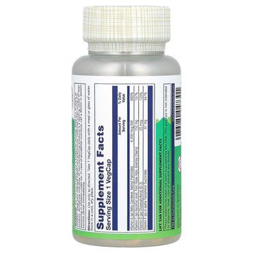 Solaray, Once Daily High Energy Multivitamin, 60 Vegetarian Capsules UPC 076280047301 | HiLife Vitamins