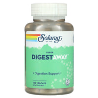 Solaray, Super Digestaway, Digestive Enzyme Blend, 180 VegCaps - 076280048025 | Hilife Vitamins