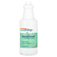 Solaray, Super Digestaway, Aloe Vera Juice, Vanilla, 32 Oz UPC 076280048049 | HiLife Vitamins