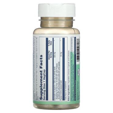 Solaray, Pancreatin 1300, 90 Capsules UPC 076280048186 | HiLife Vitamins