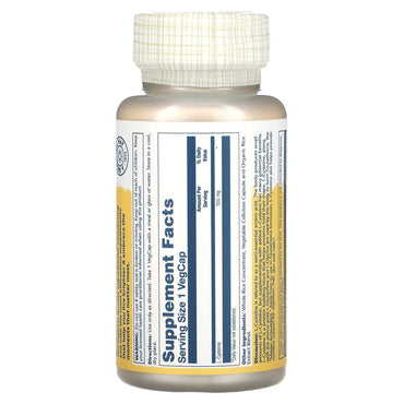 Solaray, L-Cysteine, 500 mg, 30 VegCaps UPC 076280049107 | HiLife Vitamins