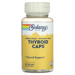 Solaray, Freeze Dried Thyroid Caps, 60 VegCaps UPC 076280052107 | HiLife Vitamins