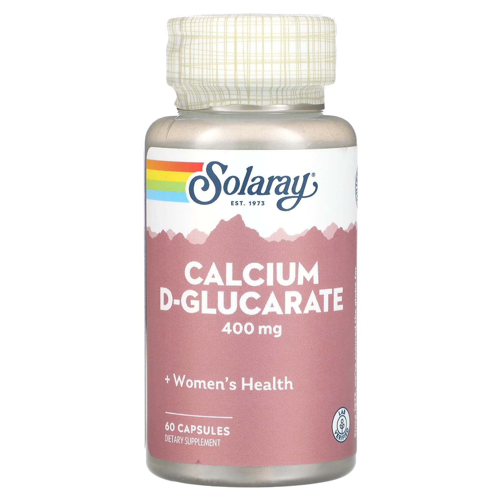 Solaray, Calcium D-Glucarate, 200 mg, 60 Capsules UPC 076280080063 | HiLife Vitamins