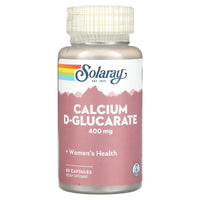 Solaray, Calcium D-Glucarate, 200 mg, 60 Capsules - 076280080063 | Hilife Vitamins