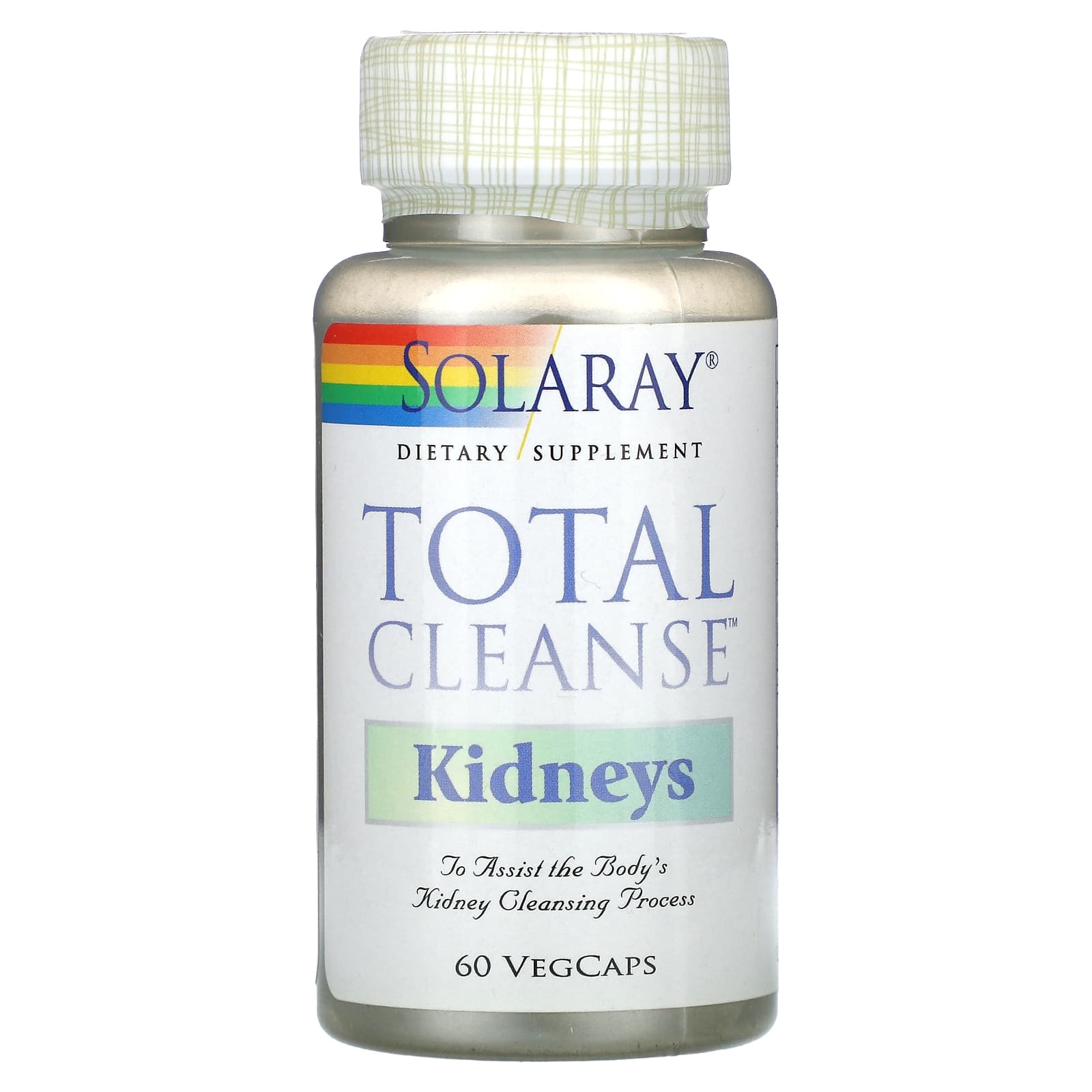 Solaray, Total Cleanse, Kidneys, 60 VegCaps UPC 076280083644 | HiLife Vitamins