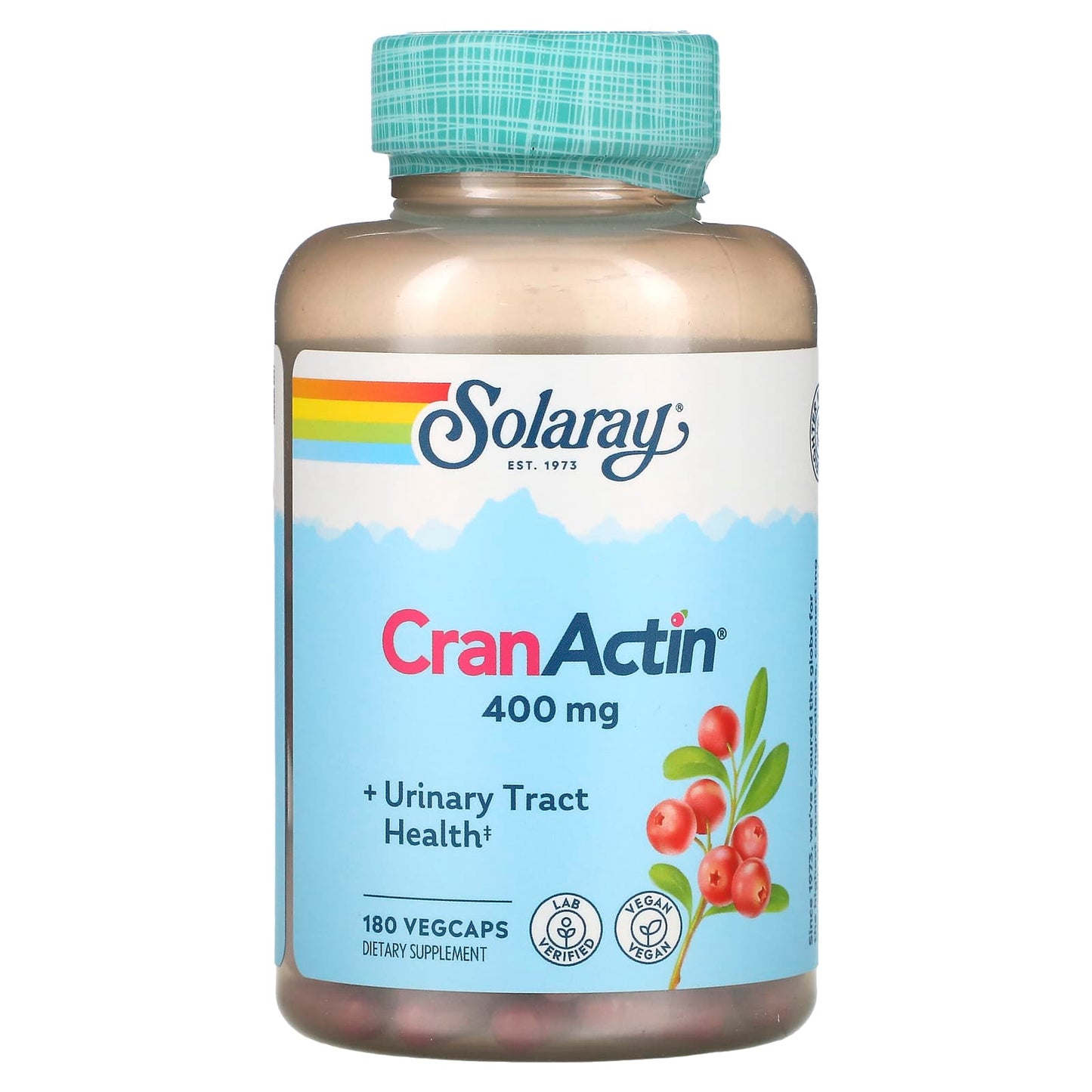 Solaray, CranActin, Urinary Tract Health, 180 VegCaps