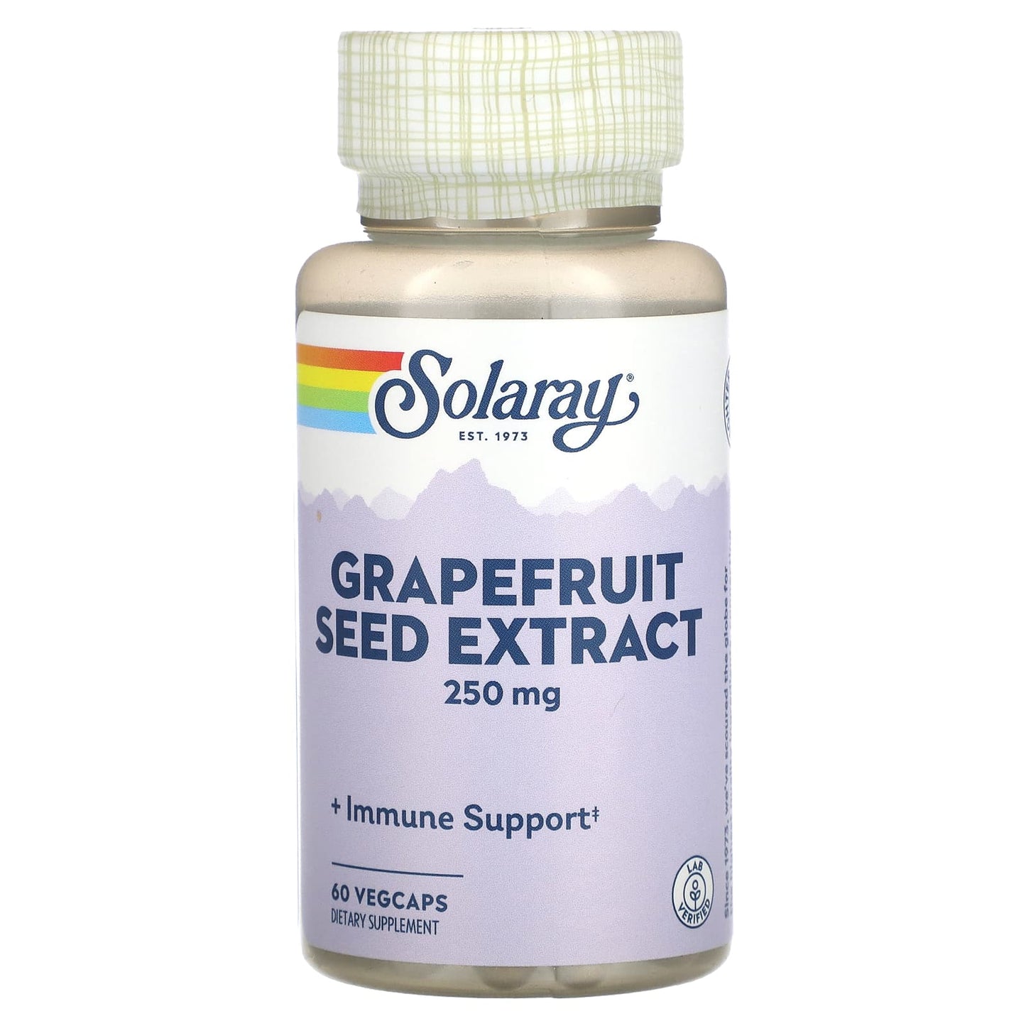 Solaray, Grapefruit Seed Extract, 250 mg, 60 Capsules - 076280085204 | Hilife Vitamins