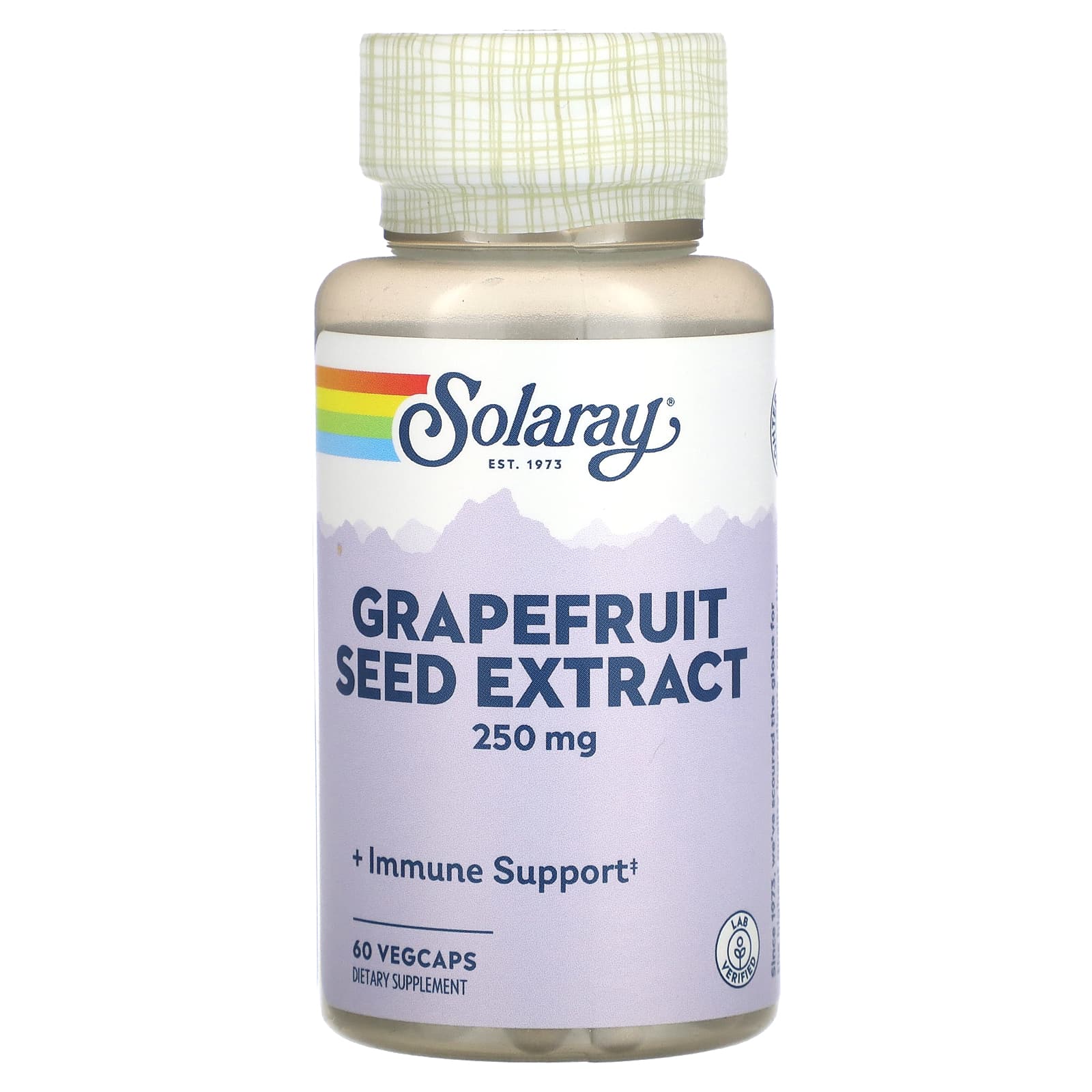 Solaray, Grapefruit Seed Extract, 250 mg, 60 Capsules - 076280085204 | Hilife Vitamins