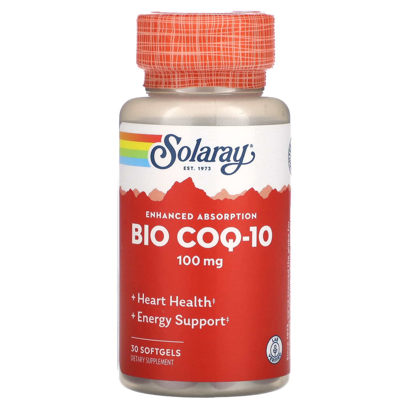 Solaray, Bio COQ-10, 100 mg, 30 Softgels UPC 076280090109 | HiLife Vitamins
