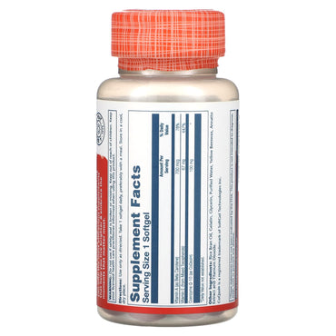Solaray, Bio COQ-10, Enhanced Absorption , 100 mg, 60 Softgels UPC 076280090123 | HiLife Vitamins