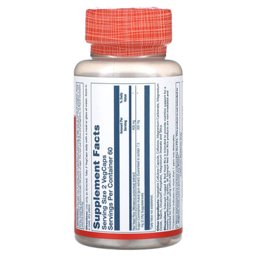 Solaray, Guggul & Red Yeast Rice 300/400 mg, 120 VegCaps UPC 076280111019 | HiLife Vitamins