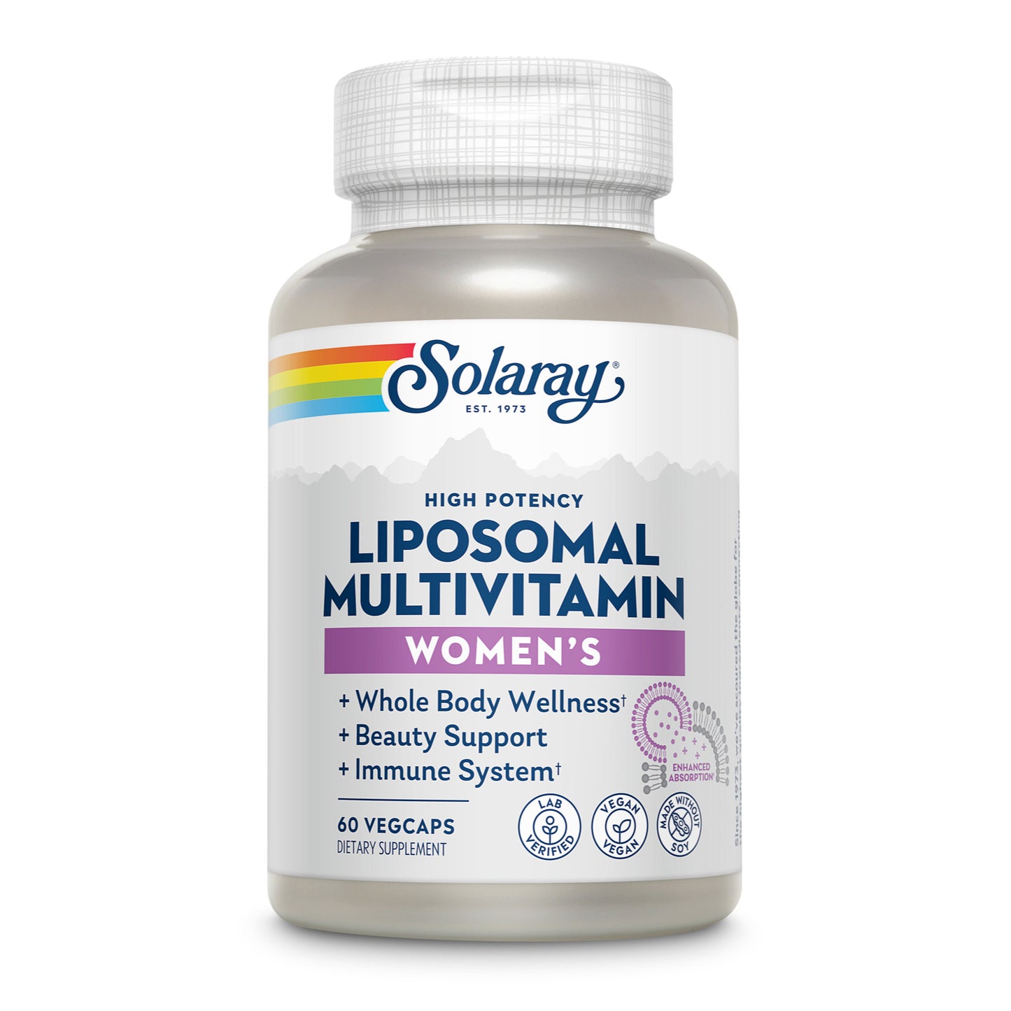Solaray, High Potency Women's Liposomal Multivitamin, 60 VegCaps UPC 076280193251 | HiLife Vitamins