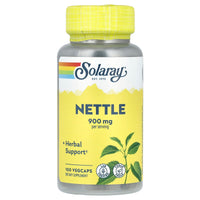 Solaray, Nettle Leaves 450 mg, 100 VegCaps - 076280194104 | Hilife Vitamins