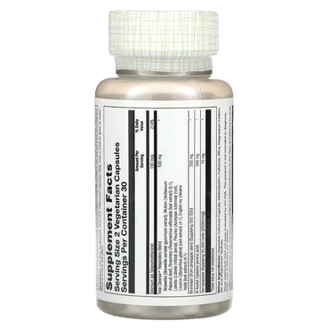 Solaray, Total Clean, Respiratory, 60 Capsules UPC 076280314755 | HiLife Vitamins