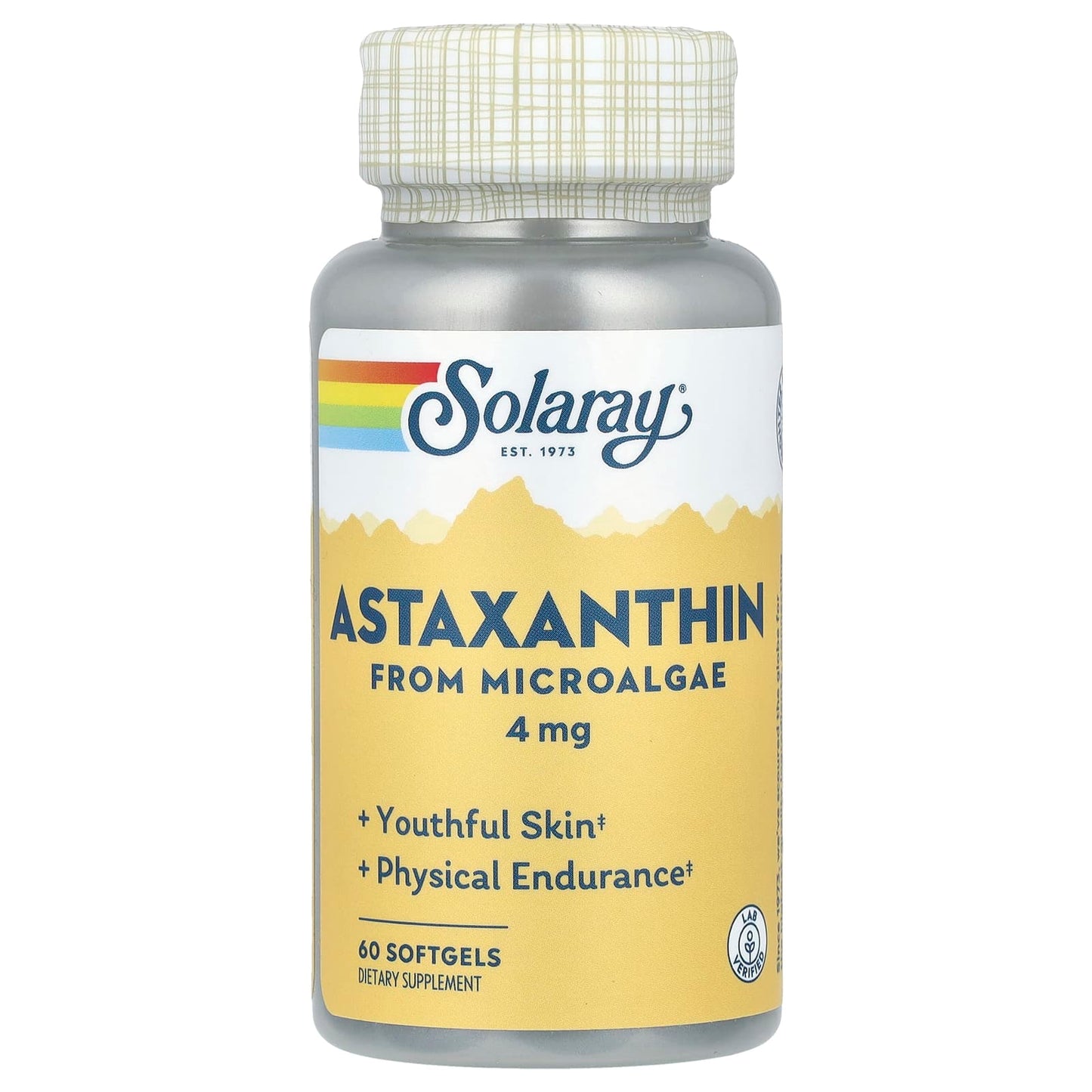 Solaray, Astaxanthin, 4 mg, 60 Softgels UPC 076280325966 | HiLife Vitamins