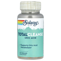 Solaray, Total Cleanse Uric Acid, 60 VegCaps - 076280350074 | Hilife Vitamins