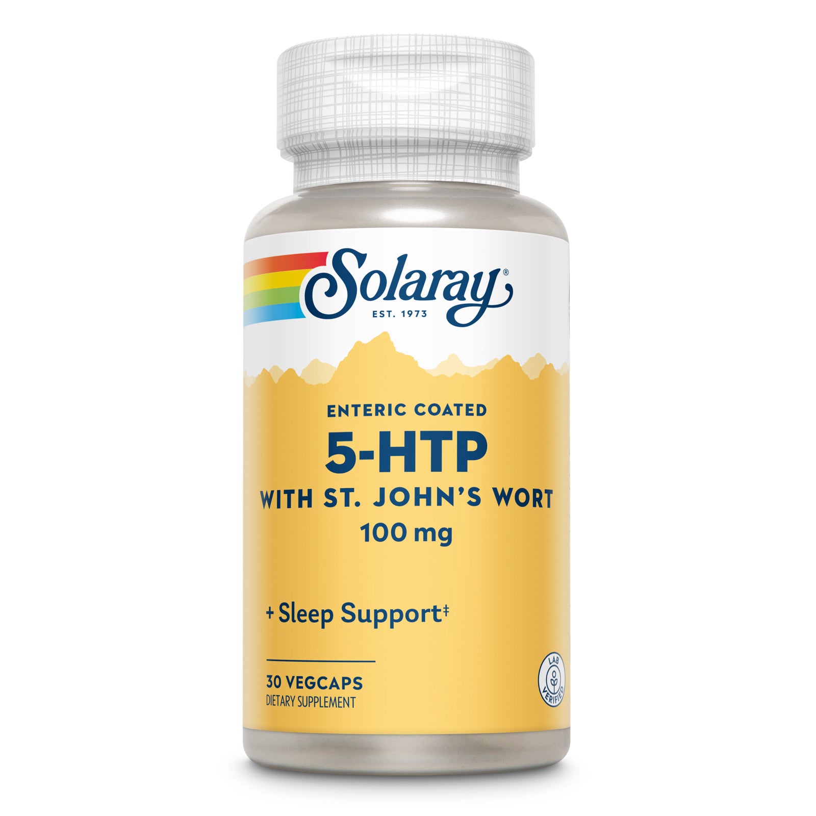 Solaray, 5-Htp With St. John's Wort 100 mg, 30 VegCaps UPC 076280366655 | HiLife Vitamins