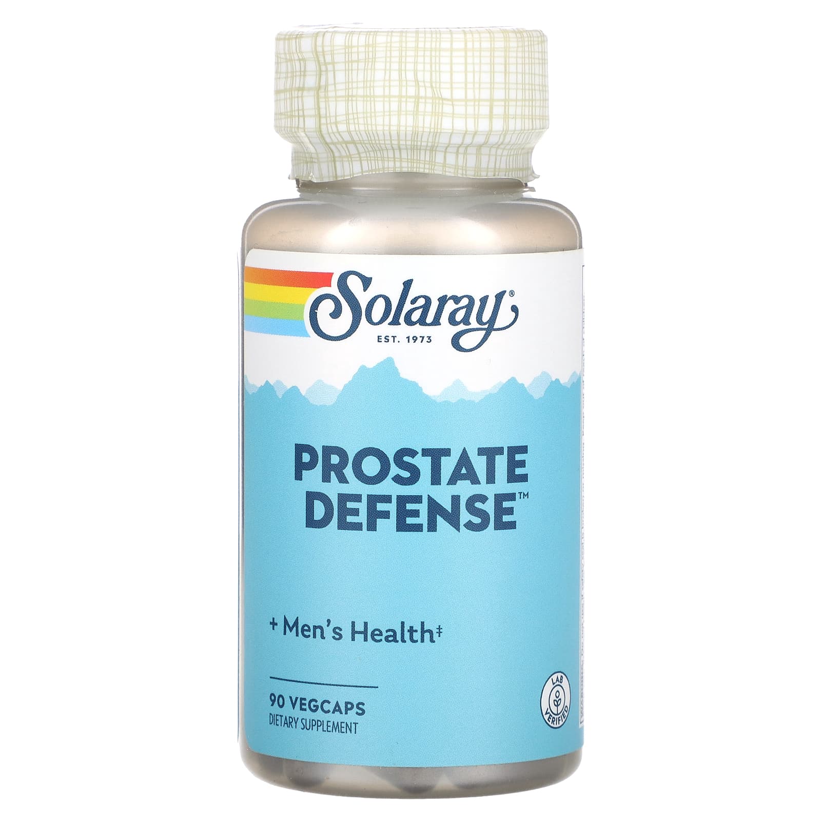 Solaray, Prostate Defense, 90 VegCaps UPC 076280375916 | HiLife Vitamins