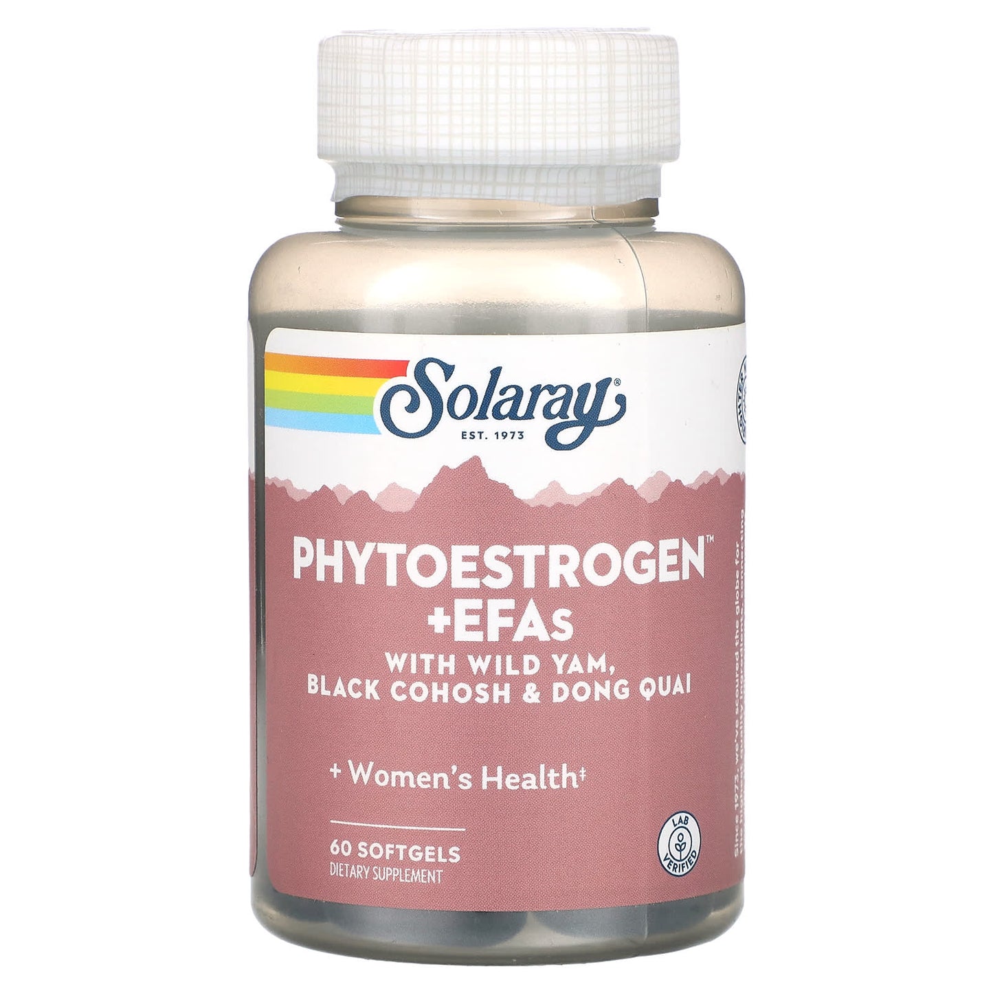 Solaray, Phytoestrogen & EFAs with Wild Yam, Black Cohosh & Dong Quai, 60 Softgels UPC 076280375923 | HiLife Vitamins