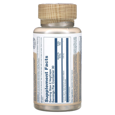 Solaray, Fermented Chaga Mushrooms, 500 mg, 60 VegCaps UPC 076280387353 | HiLife Vitamins