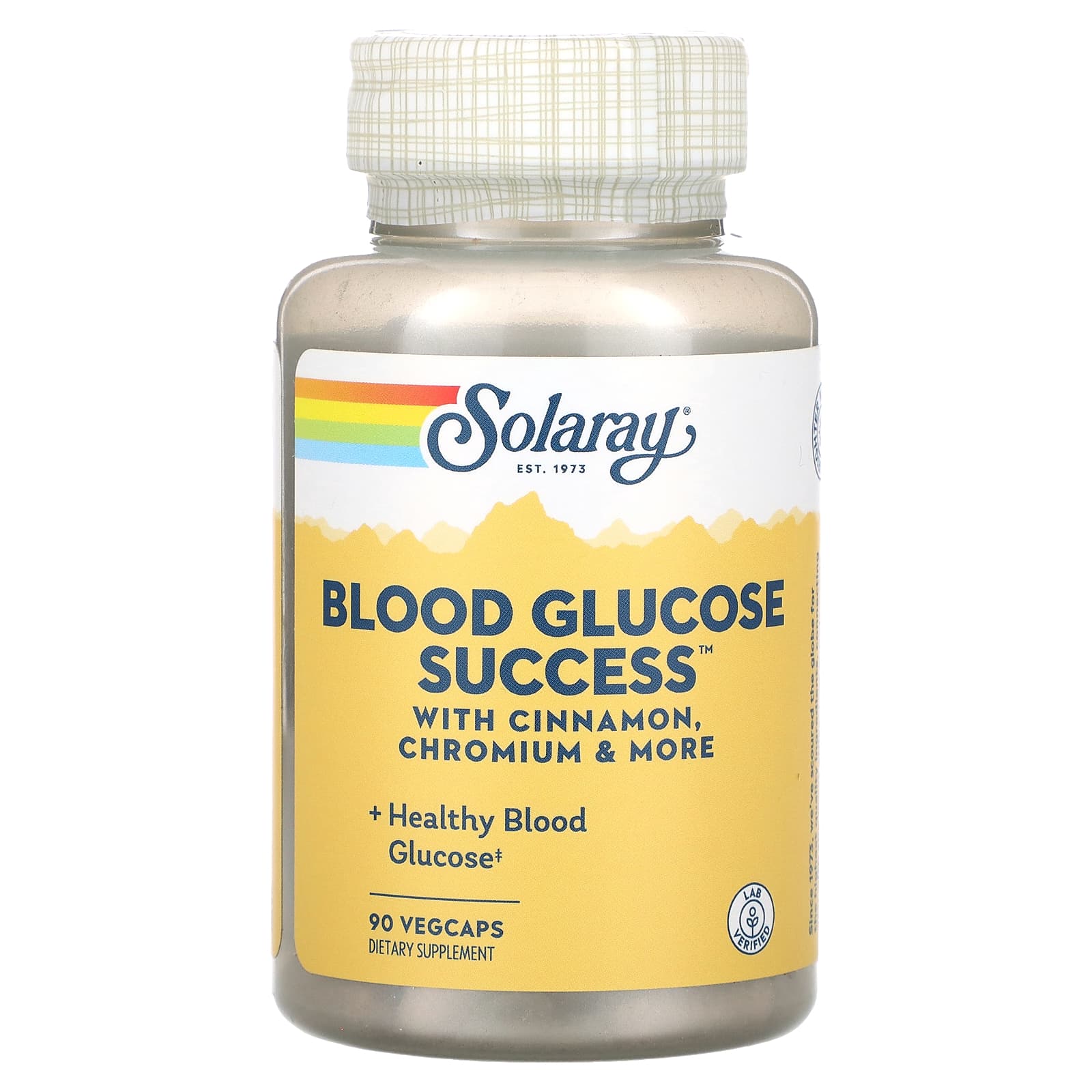 Solaray, Blood Glucose Success, 90 Vegetarian Capsules UPC 076280398120 | HiLife Vitamins