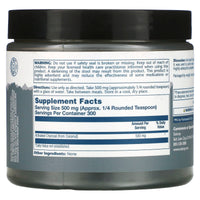 Solaray, Activated Coconut Charcoal Powder, 500 mg, 5.3 oz UPC 076280426083 | HiLife Vitamins