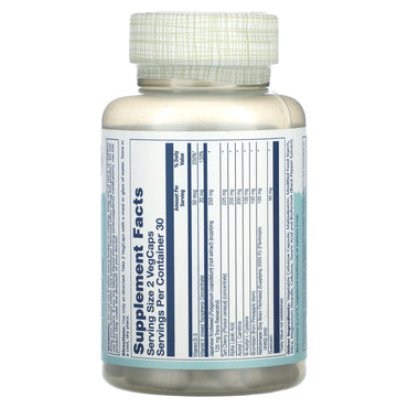 Solaray, Acetyl L-Carnitine Alpha Lipoic Acid, 60 Vegetarian Capsules UPC 076280428896 | HiLife Vitamins