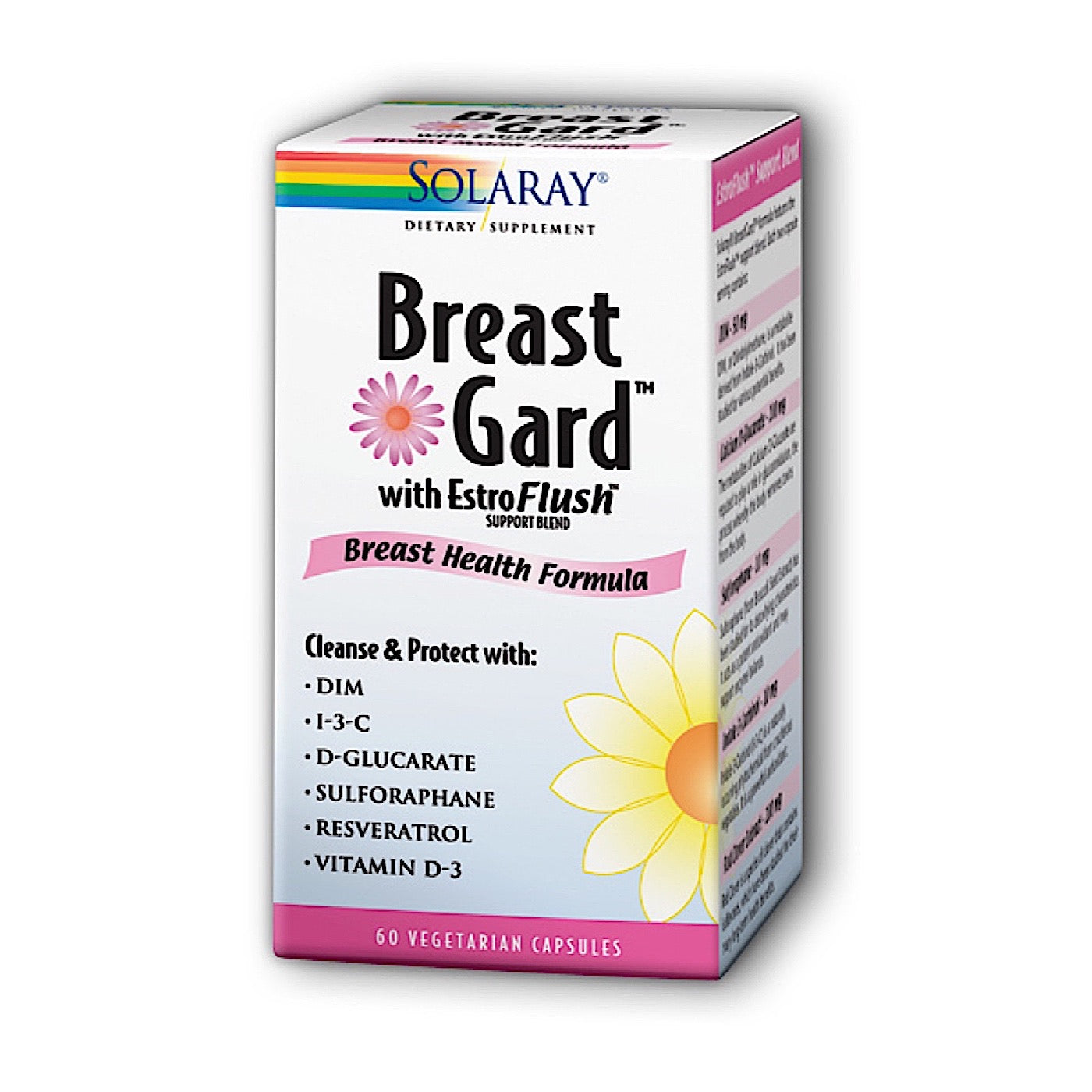 Solaray, BreastGard, 60 Vegetarian Capsules UPC 076280492224 | HiLife Vitamins