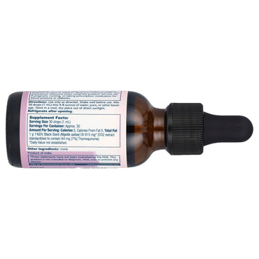 Solaray, Cold Pressed Black Seed, 1 oz UPC 076280556889 | HiLife Vitamins