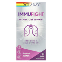Solaray, ImmuFight Respiratory Support, 90 VegCaps UPC 076280563160 | HiLife Vitamins
