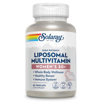 Solaray, Liposomal Multivitamin, Women's 50+, 60 VegCaps UPC 076280616903 | HiLife Vitamins