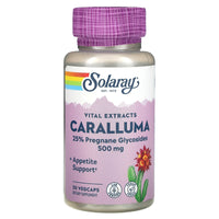 Solaray, Caralluma Extract 500mg, 30 VegCaps UPC 076280660548 | HiLife Vitamins