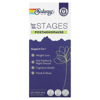 Solaray, Her Life Stages, Postmenopause, 60 VegCaps UPC 076280675559 | HiLife Vitamins