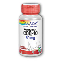 Solaray, Ubiquinol CoQ-10 50 mg, 30 Softgels UPC 076280676891 | HiLife Vitamins