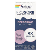 Solaray, Berberine Phytosome, 30 VegCaps UPC 076280773279 | HiLife Vitamins
