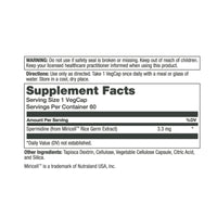 Solaray, Spermidine, 60 VegCaps UPC 076280788020 | HiLife Vitamins