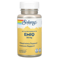 Solaray, Activated Quercetin, Emiq, 50 mg, 30 VegCaps UPC 076280837162 | HiLife Vitamins