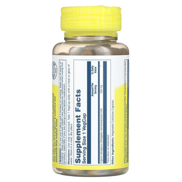 Solaray, Organically Grown Astragalus Root, 100 VegCaps UPC 076280887457 | HiLife Vitamins